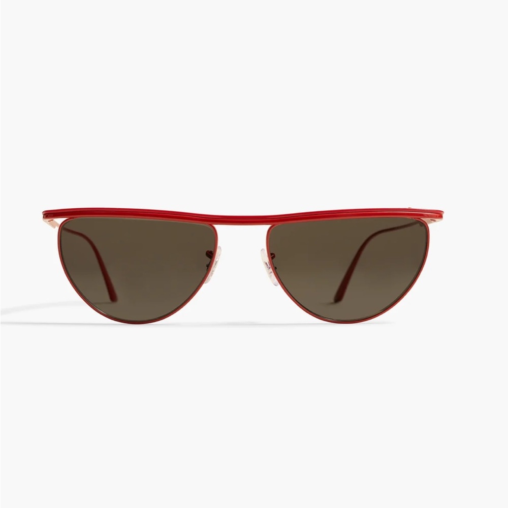 NWB khaite x Oliver Peoples 1986C Red Vintage inspired  Sunglasses